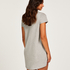 Round Neck Nightshirt, Gray