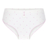 Renee Rib Brazilian Short, White
