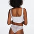 Invisible Lace Back Brazilian, White