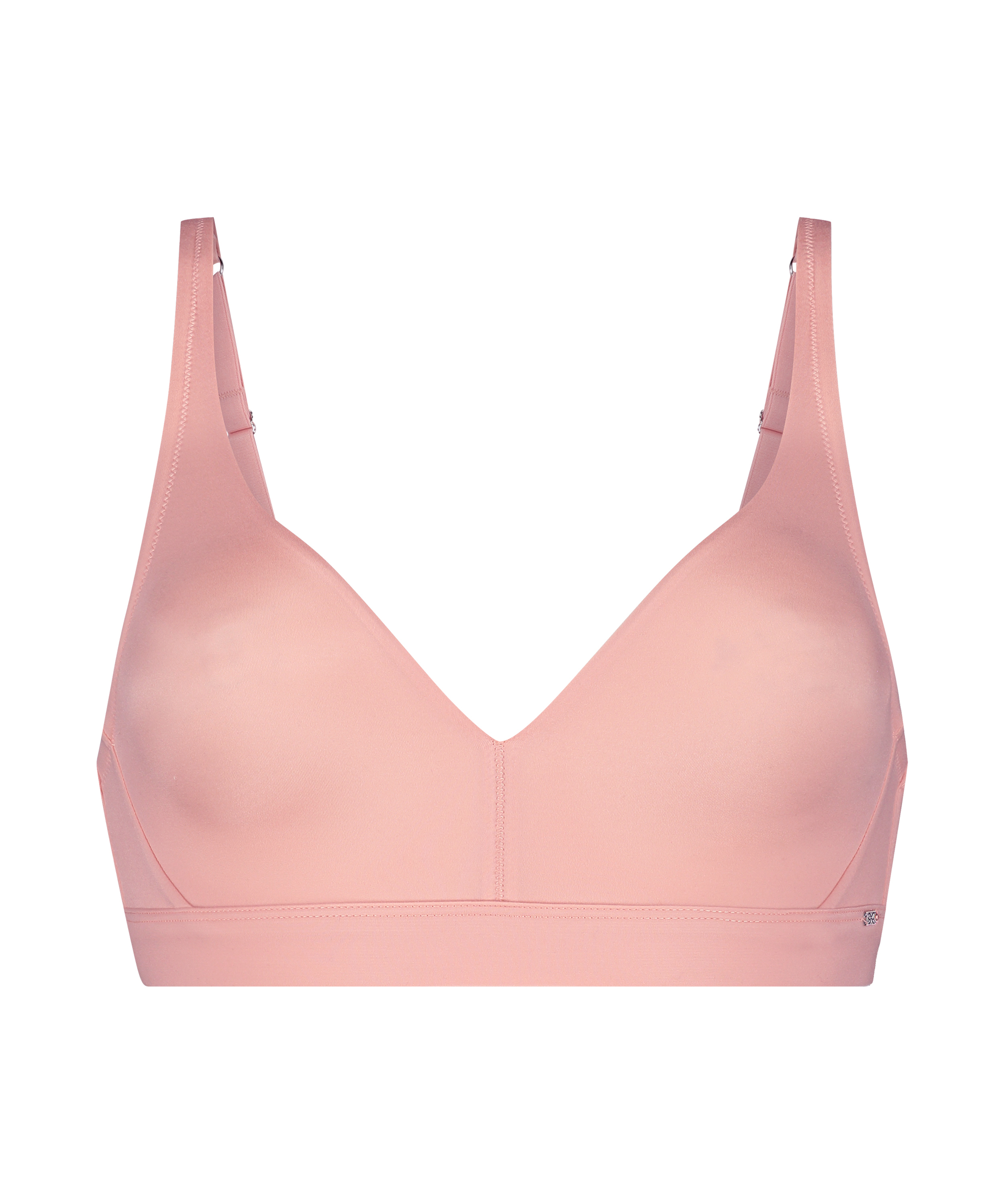 Soft non-padded non-underwired bra, Pink, main