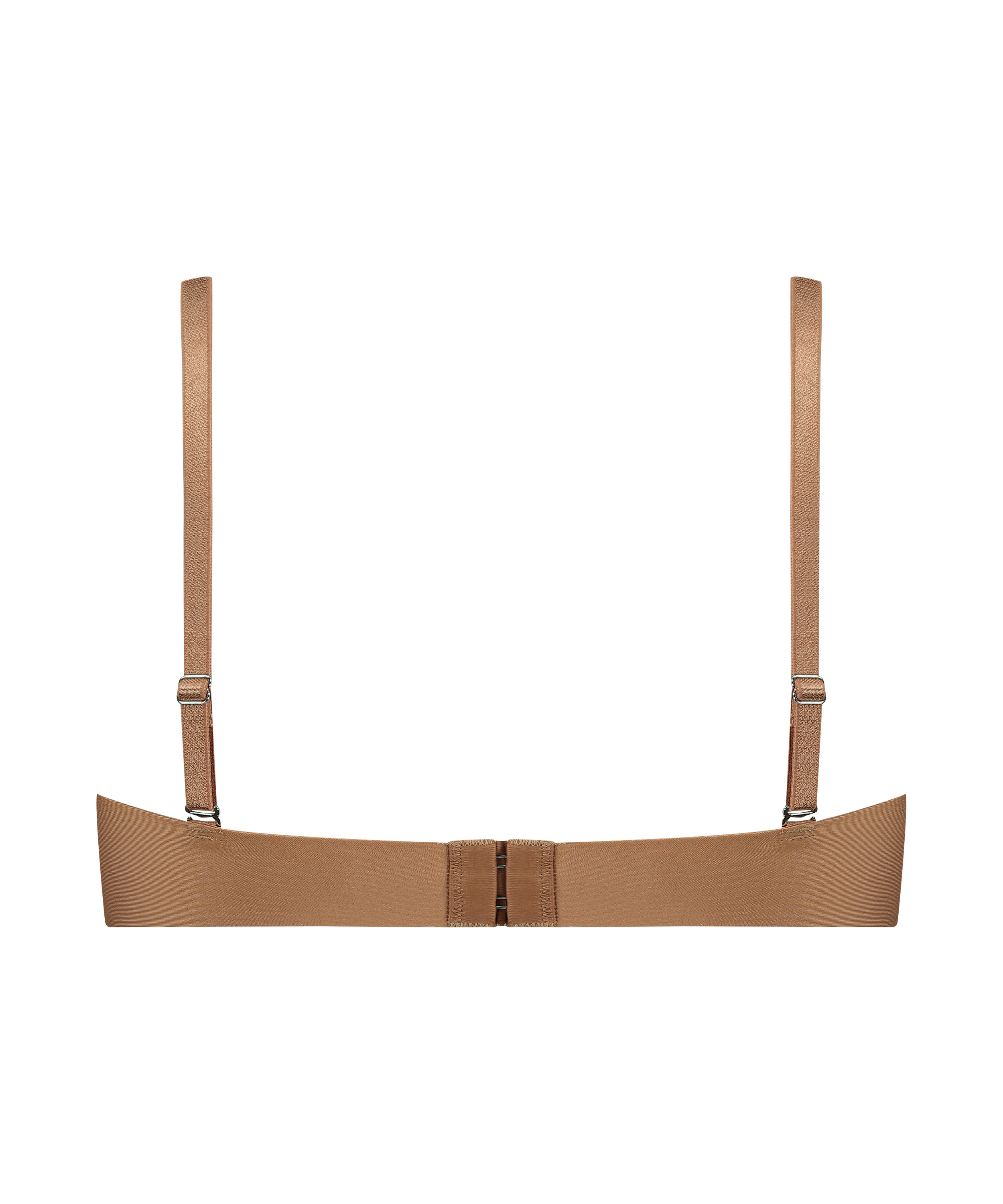 Jane Padded Strapless Underwired Bra, Brown, main