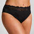 Diva High Knickers, Black