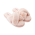 Cross Straps Indoor Sandals, Pink
