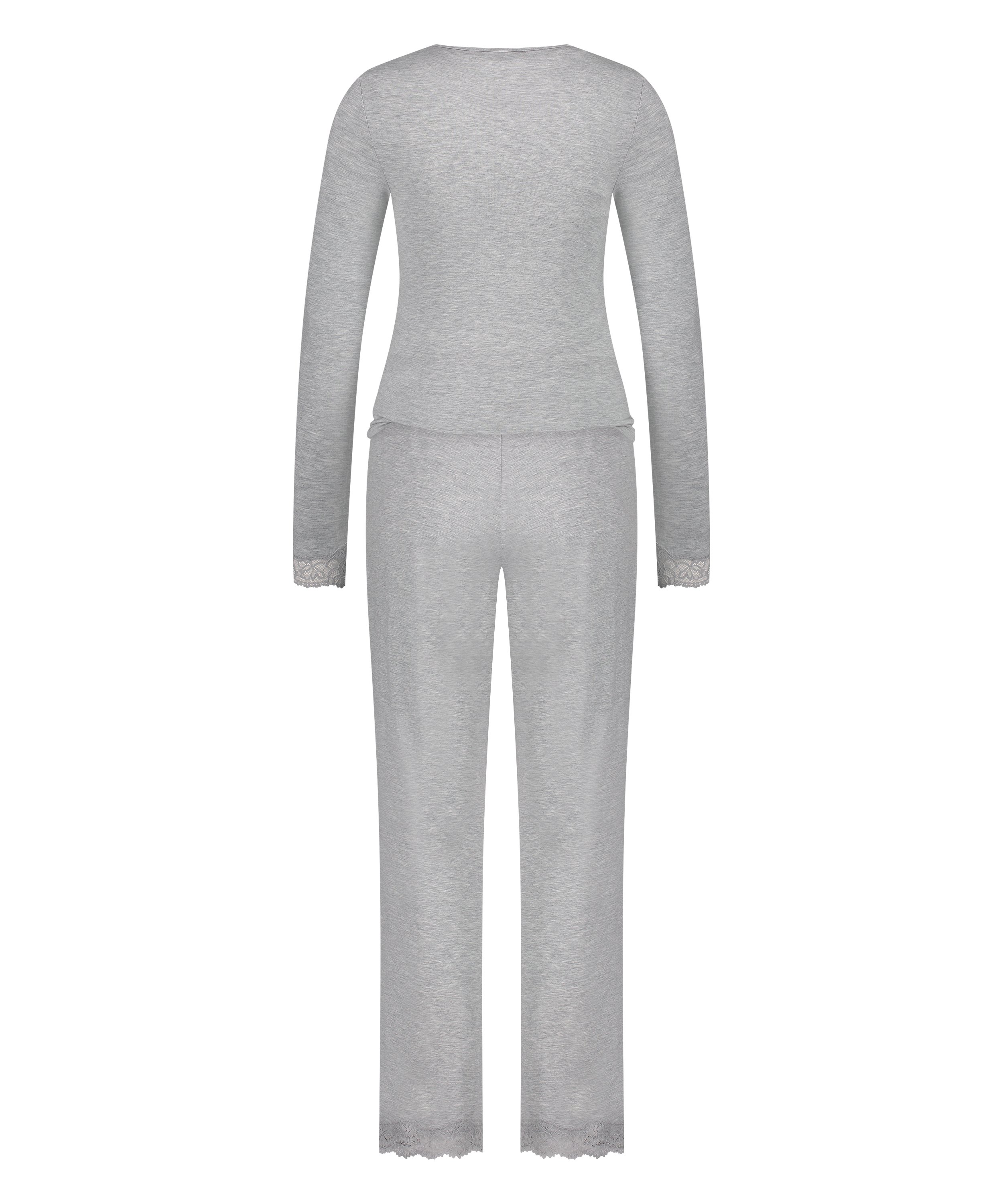 Pajama Set, Gray, main
