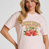 T-shirt with Print, Pink