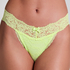 Madison Extra Low Thong, Green