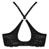 Hope Lace Padded Non-Underwired Bra, Black