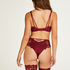 Philomena High-Waisted Brazilian Rebecca Mir, Red