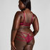 Jacky Open Crotch Brazilian, Red