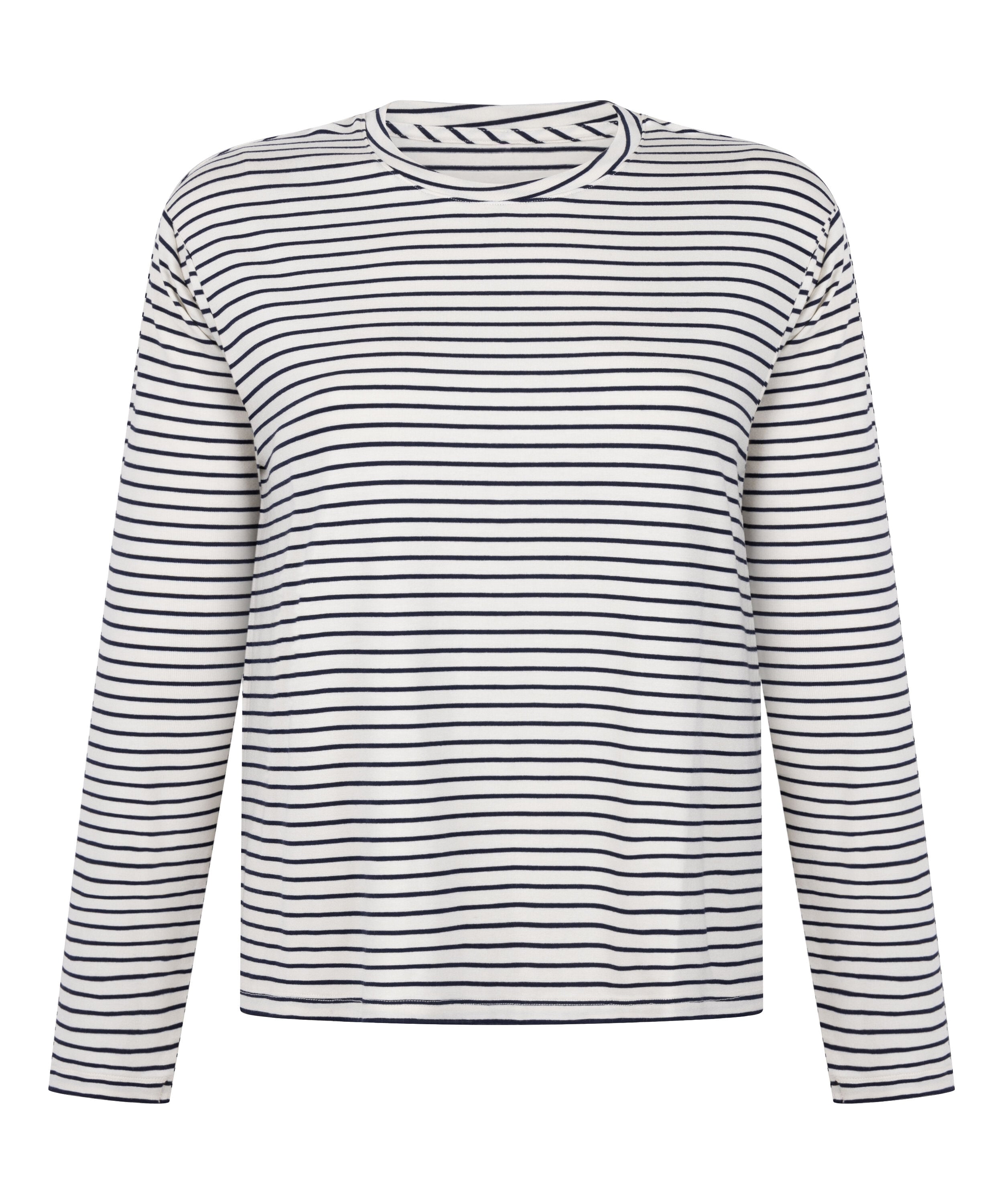 Pyjama Top Loose Jersey, White