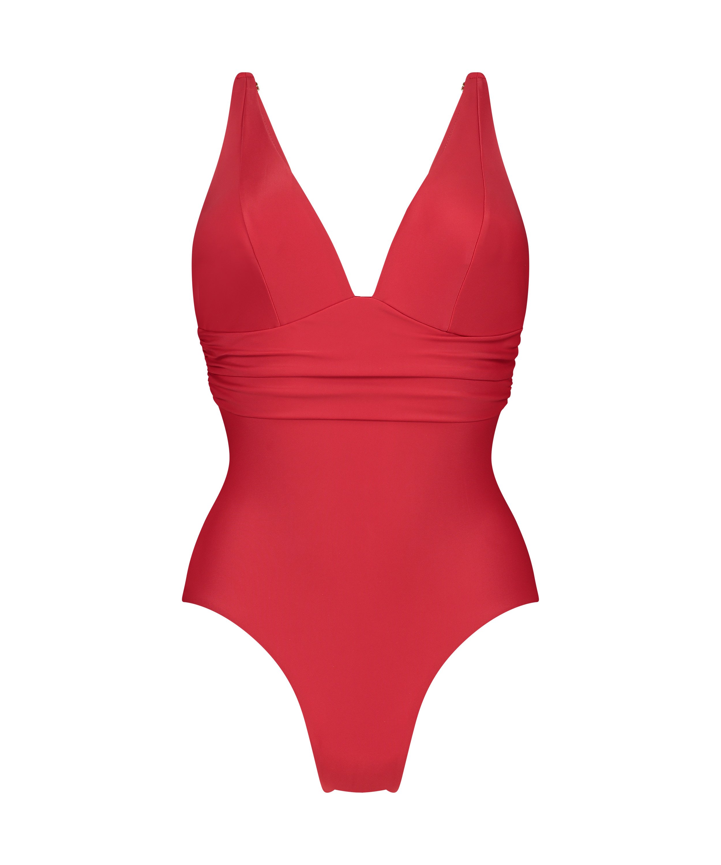 Luxe Shaping Swimsuit, Red, main
