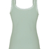 Singlet Rib Jersey Lace, Green