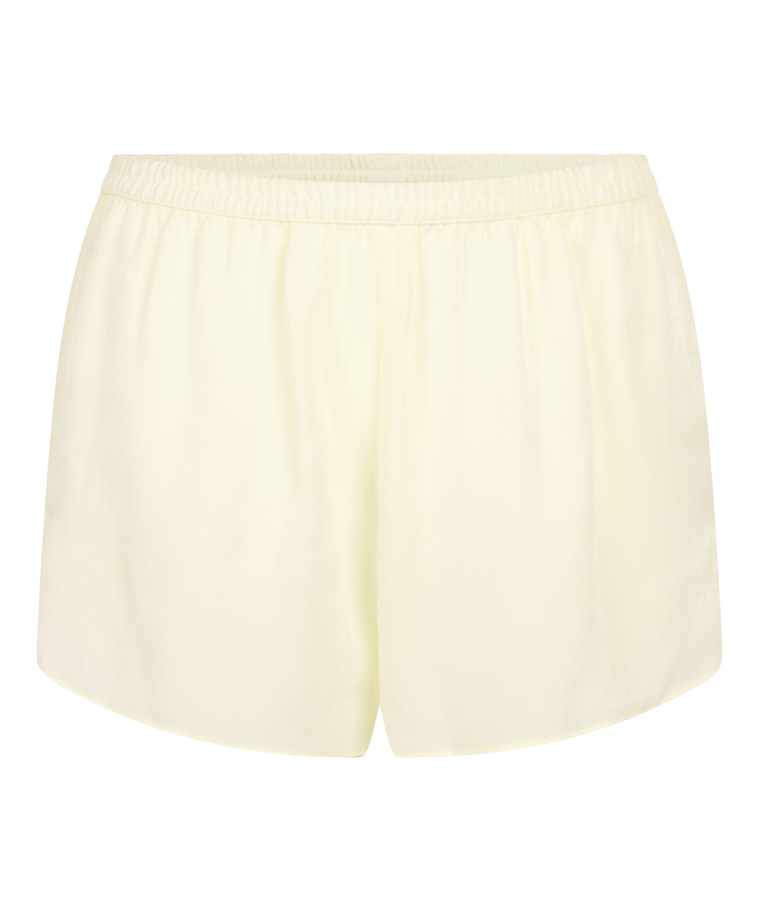 Short Satin Minimal, Yellow, main