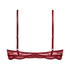 Isabelle Non-Padded Underwired Bra, Red