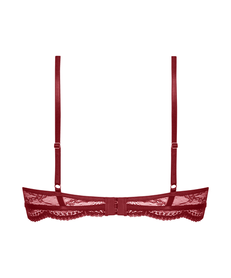 Isabelle Non-Padded Underwired Bra, Red