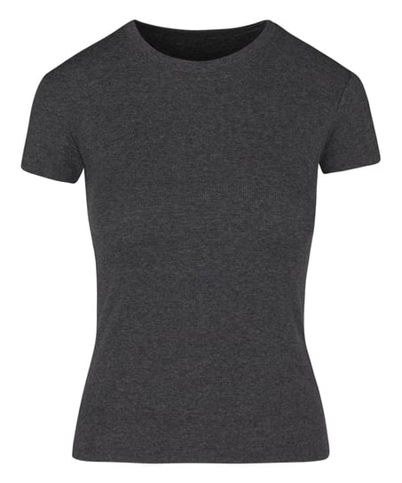 Shortsleeved Top, Gray