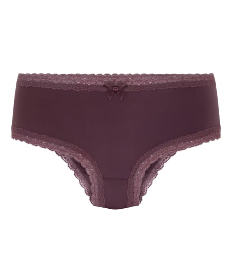 London V-shaped Brazilian, Purple