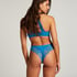 Dora High Leg Brazilian, Blue