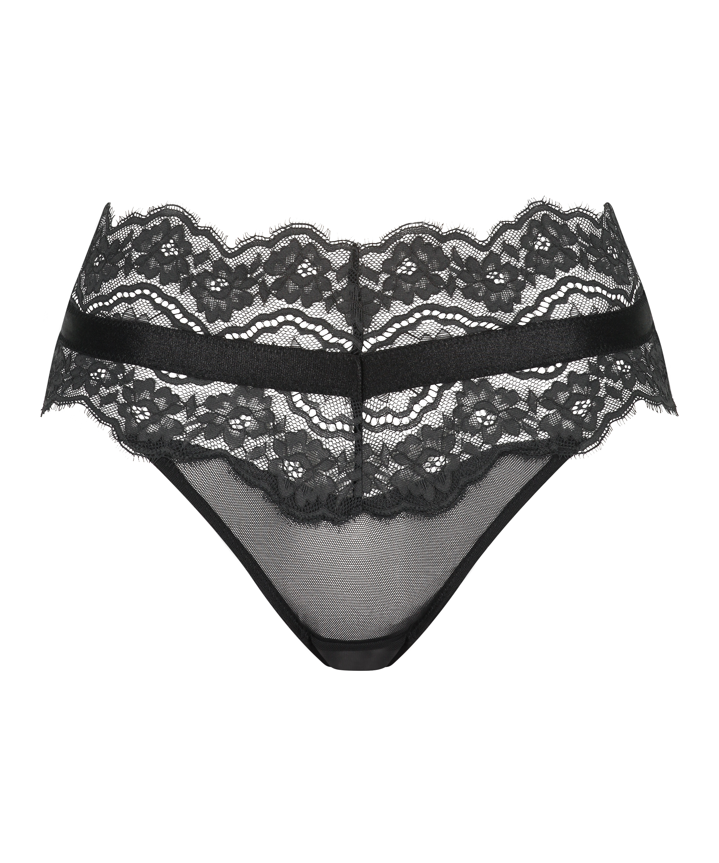 Renee High Leg Brazilian, Black, main