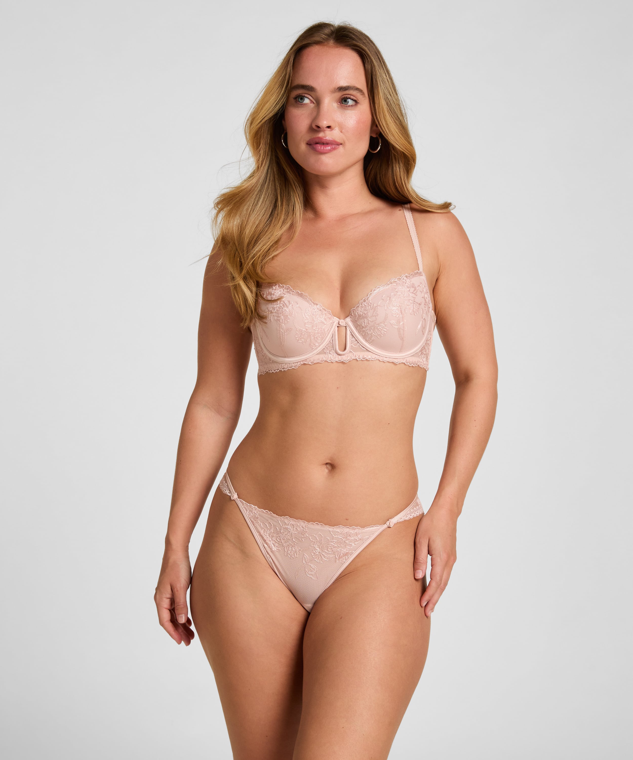Padded Underwired Bra Nola, Pink, main