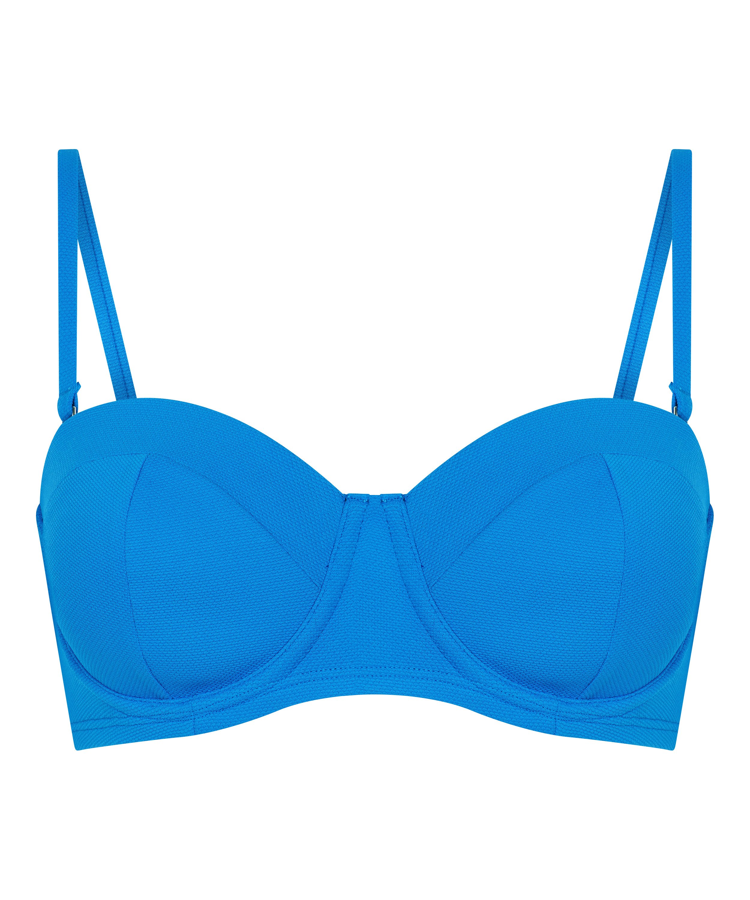 Porto Padded Bra, Blue, main