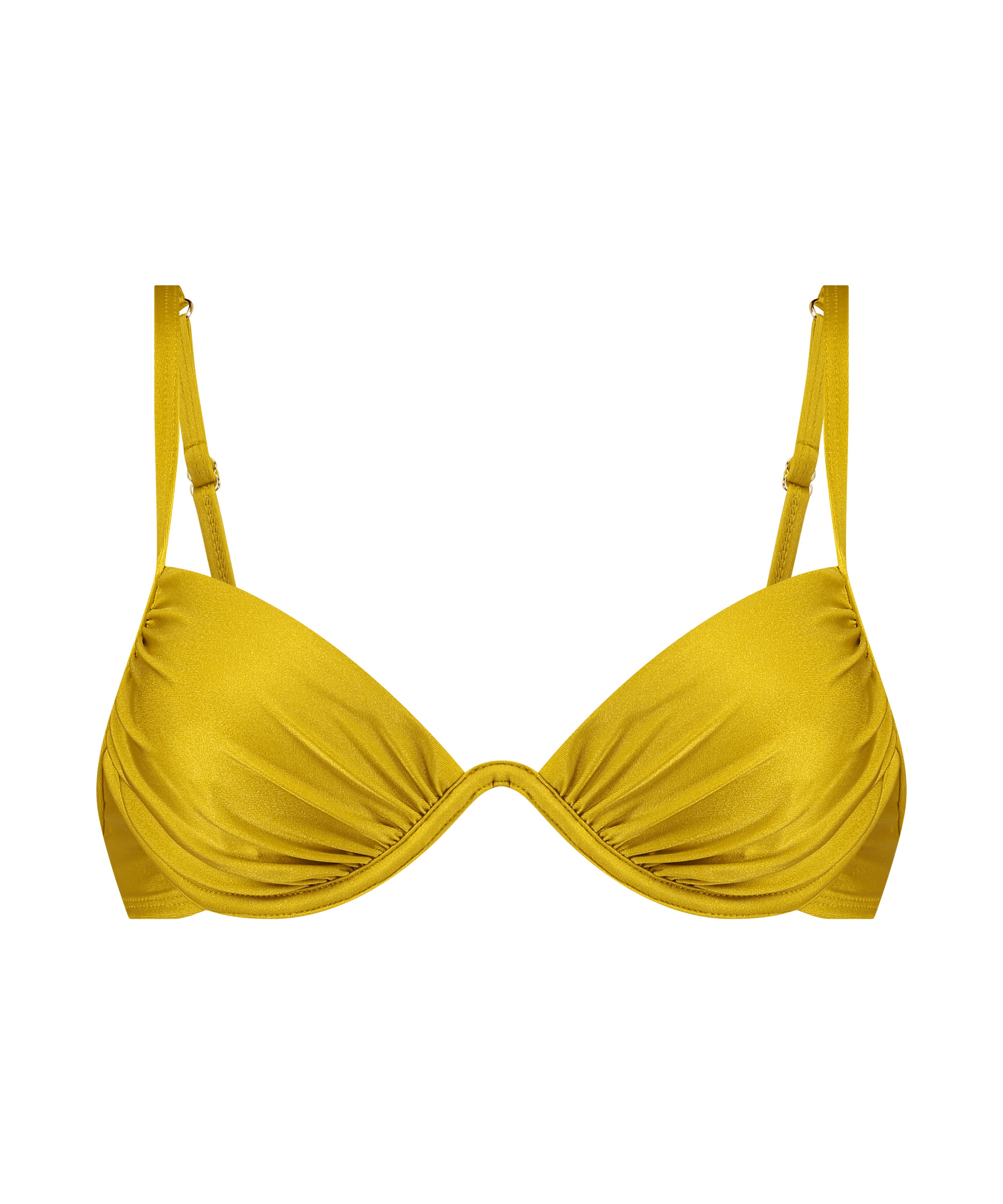Nice Bikini Top, Yellow, main