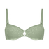 Lea Padded Underwired Bra, Green