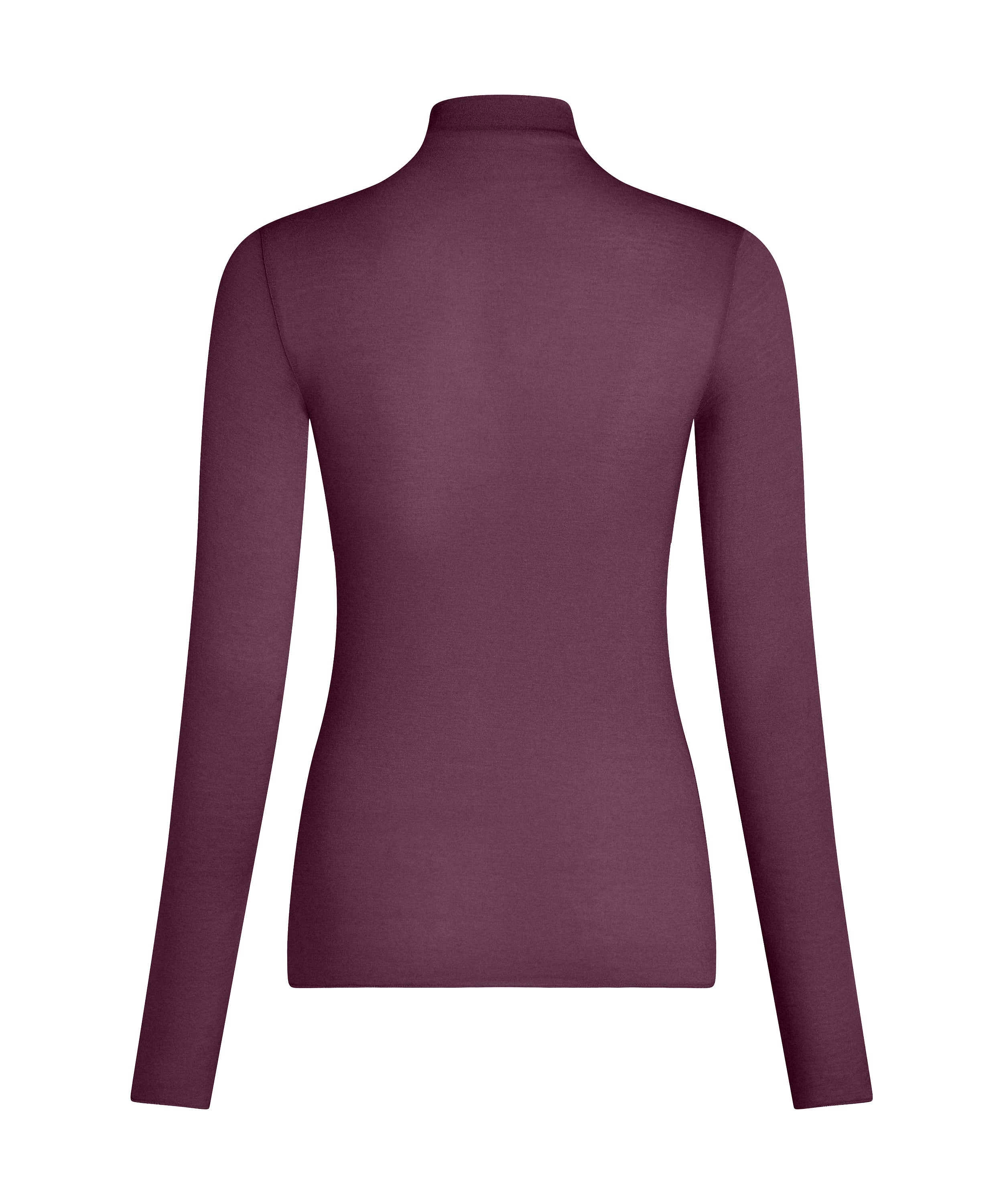 super soft Turtleneck Shirt with Cashmere, Purple, main