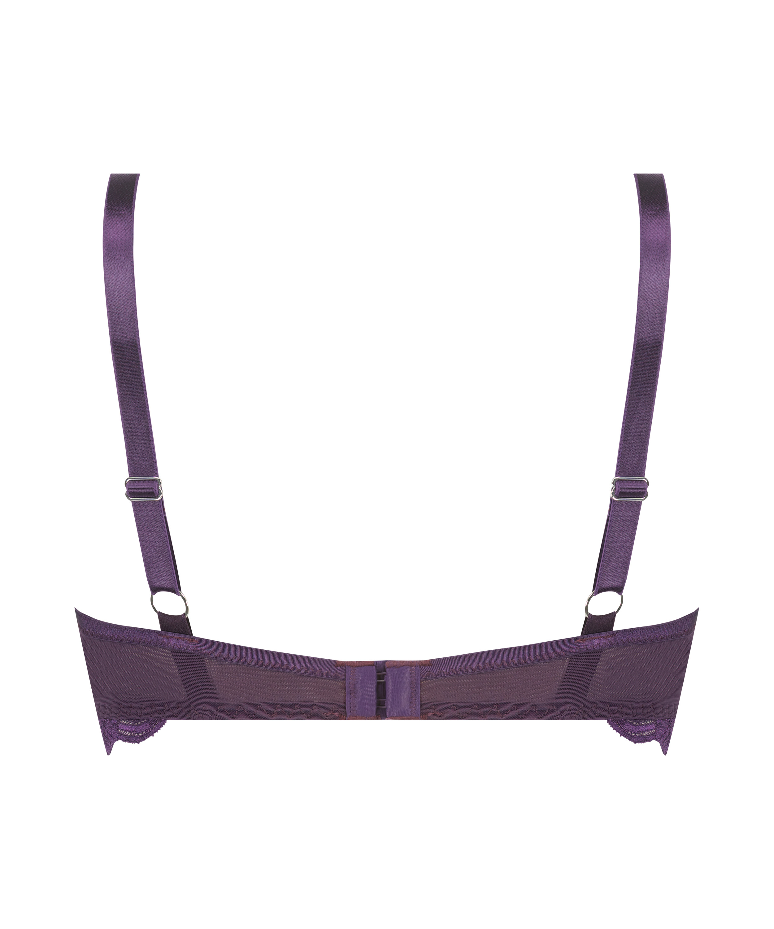 Sienna Unpadded Underwired Bra, Purple, main