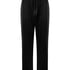 Velvet Pyjama Pants, Black