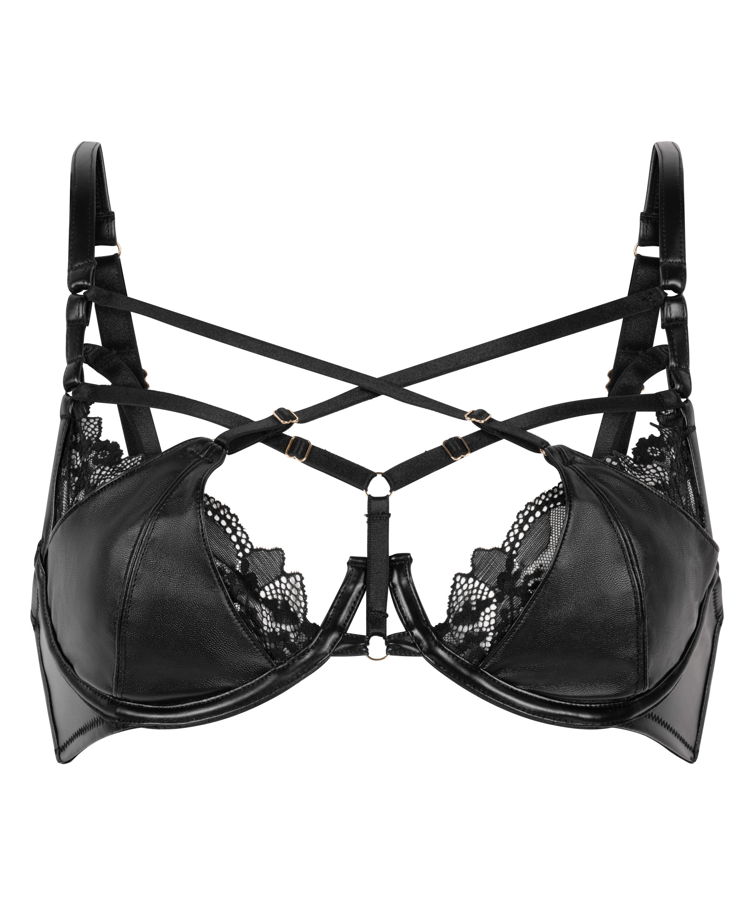 Nadia Non-Padded Underwired Bra, Black, main