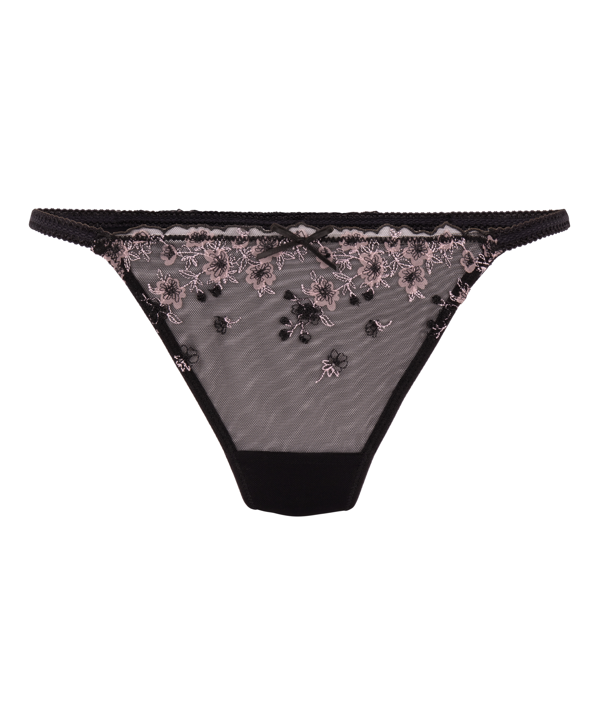 Chloe Highleg String, Black, main