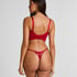 Marianna Push-Up Longline Bra, Red