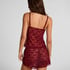 Cami Allover Lace, Red