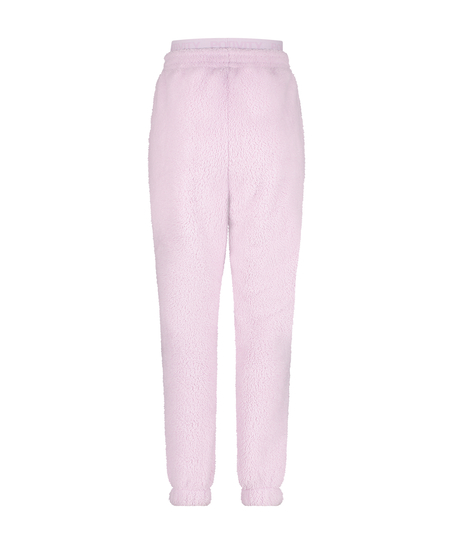 Boyfriend Sweet One Fluffy Joggers, Purple