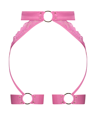 Elsa Suspender belt, Pink