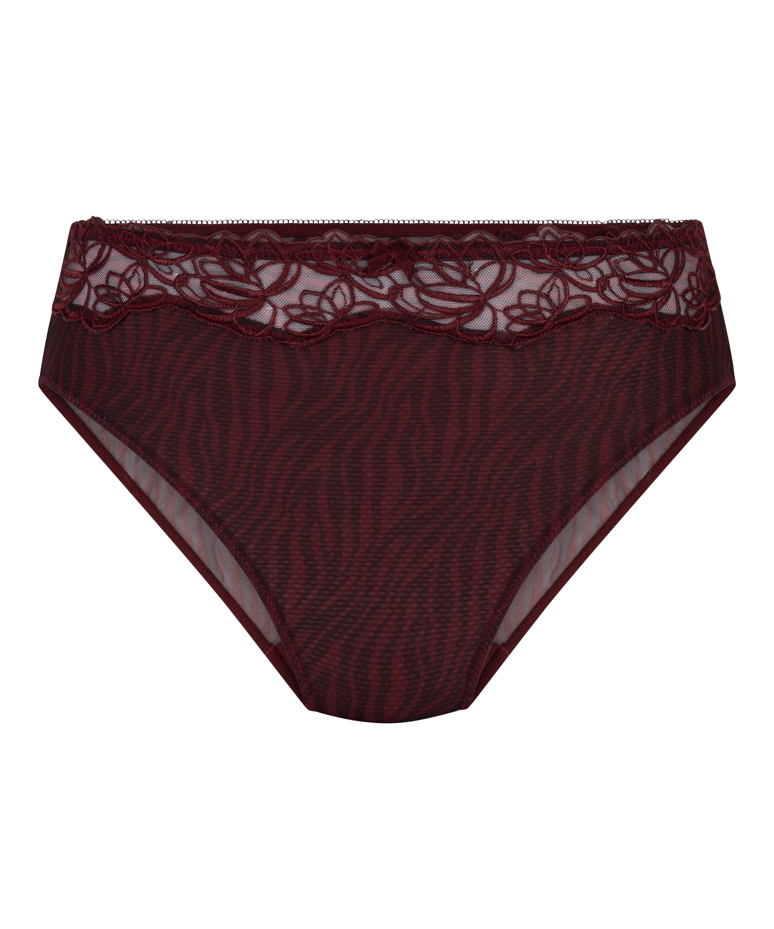 Diva High Knickers, Red, main