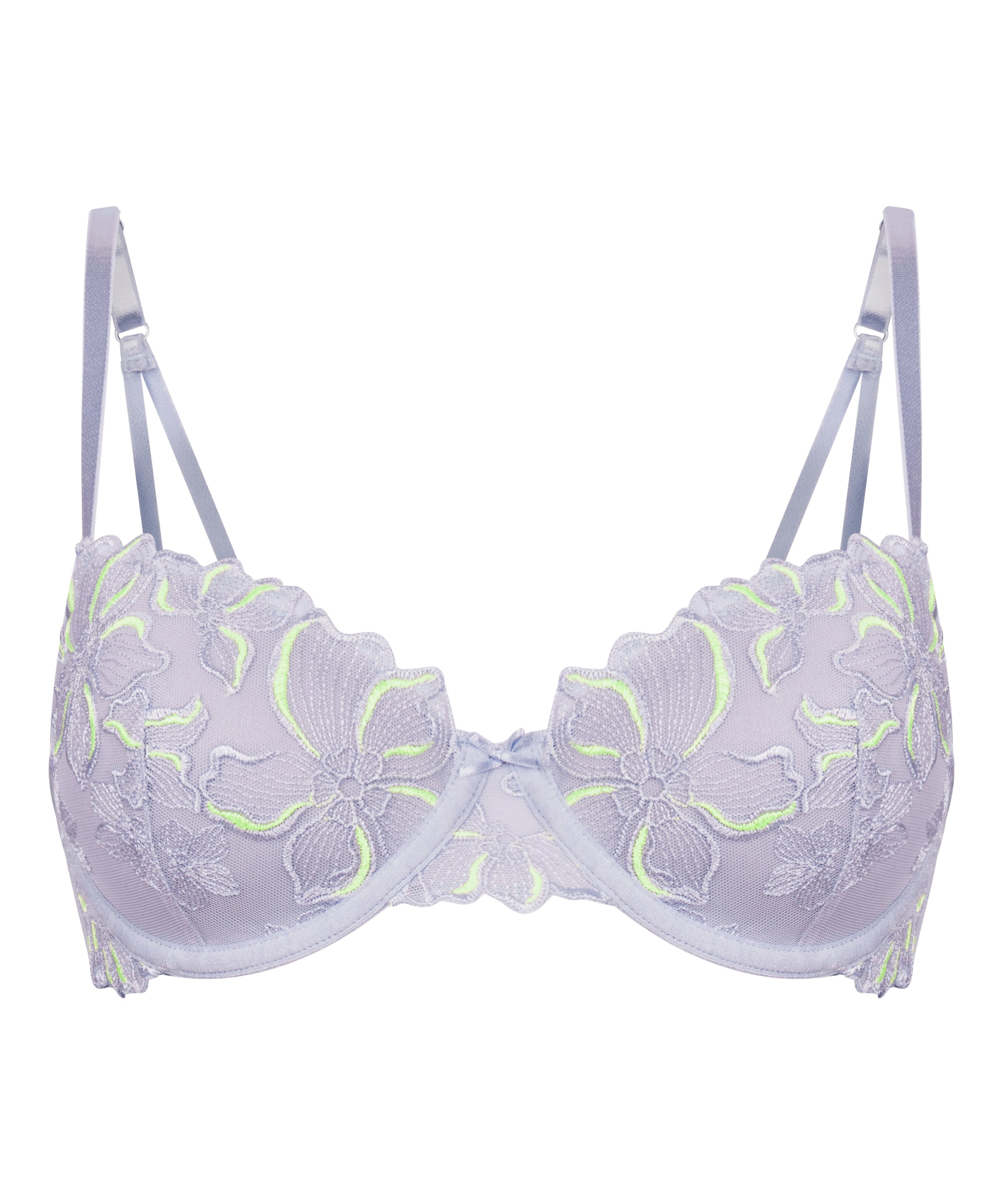 Lauren Non-Padded Underwired Bra, Purple, main