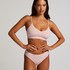 Invisible Lace Back Brazilian, Pink