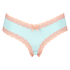 V-Shaped Microfibre Brazilian, Blue