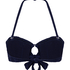 Cozumel Bandeau Bikini Top, Blue