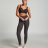 HKMX Sports bra The All Star Level 2, Gray