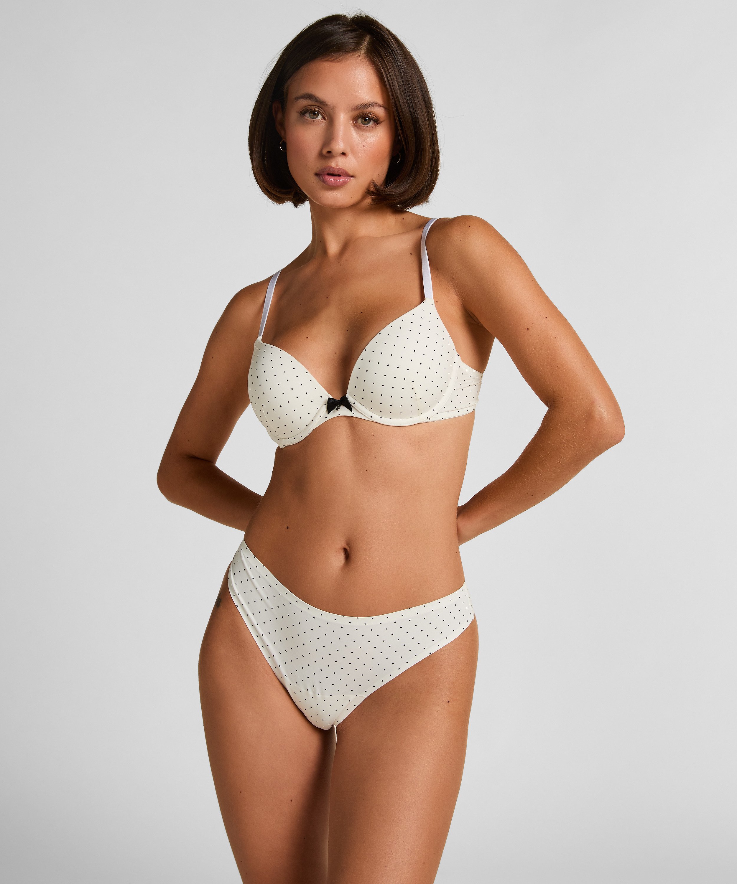Invisible thong basic, White, main