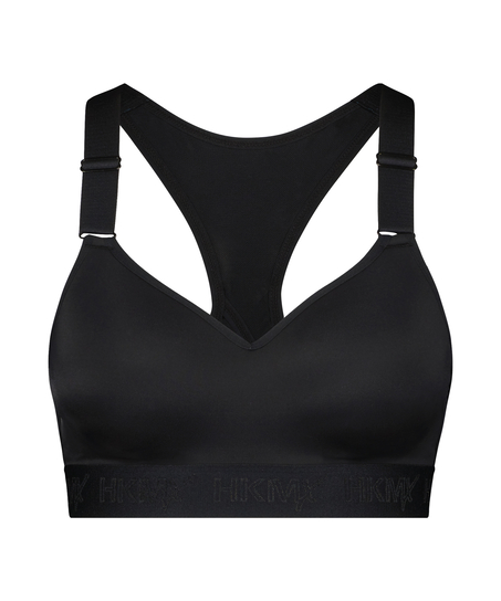 HKMX Sports bra The All Star Level 2, Black