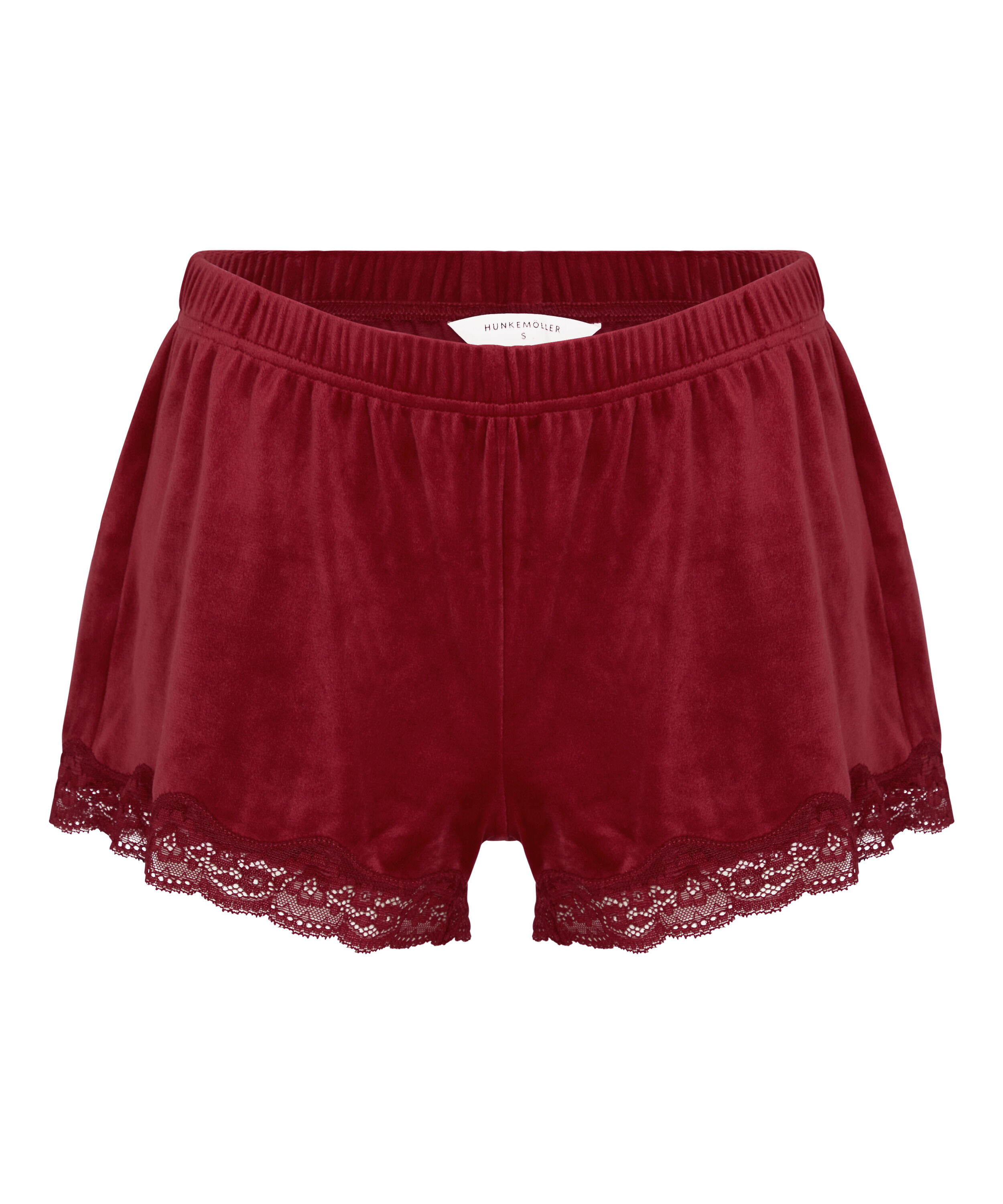 Pyjama Short Velours , Red