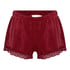 Pyjama Short Velours , Red