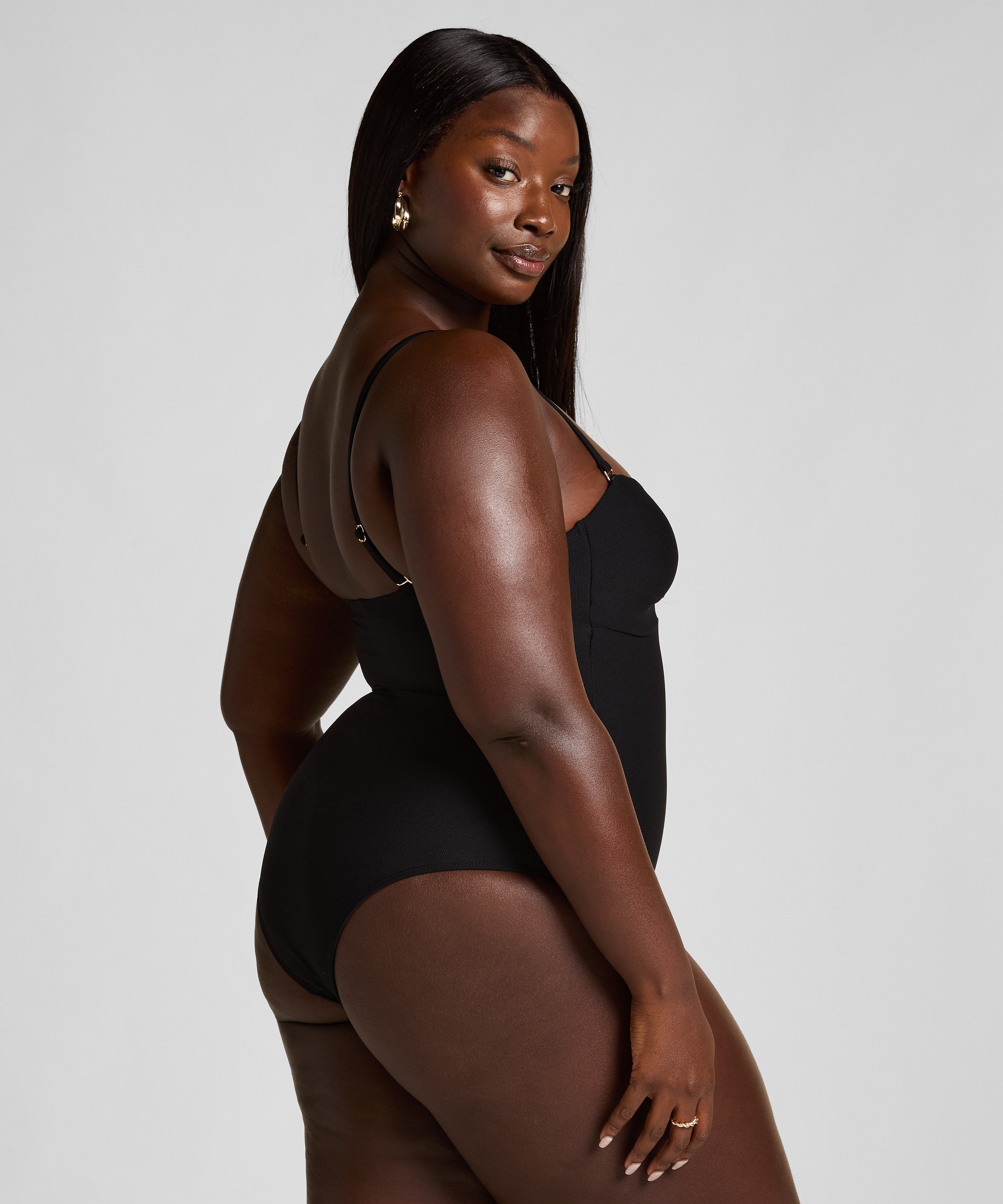 Cabo Shaping Bathingsuit, Black, main