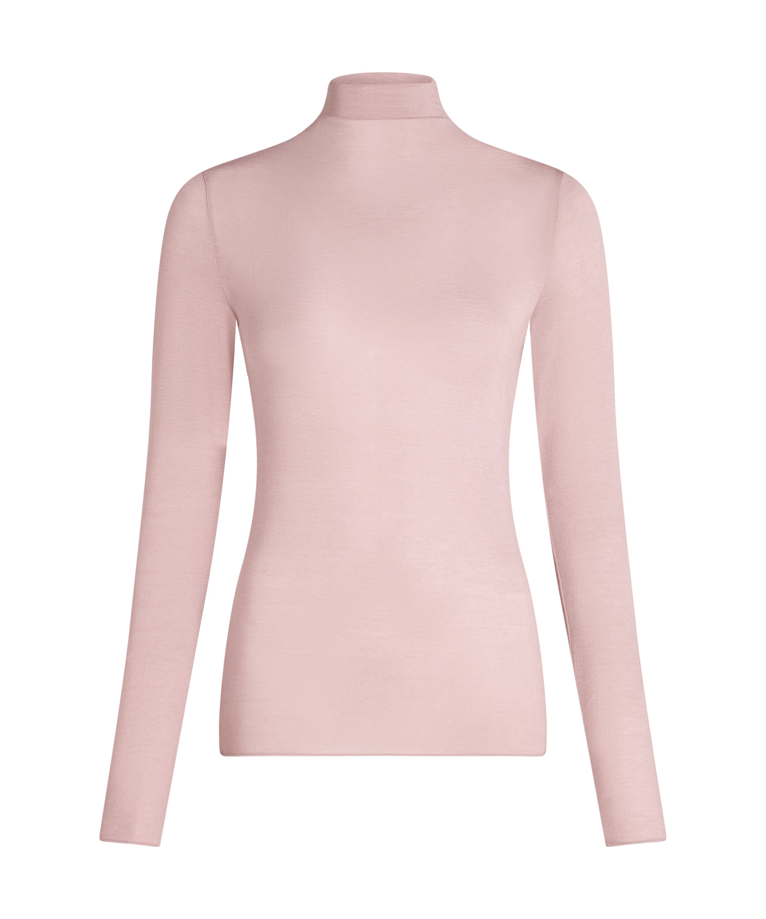 super soft Turtleneck Shirt with Cashmere, Pink