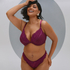 Sia Padded Underwired Bra, Purple