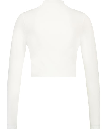 Crop top Lia HKM x NA-KD, White